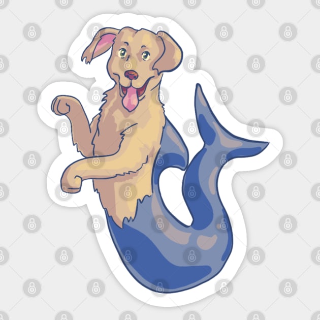 MerDogo Sticker by Artbysusant 